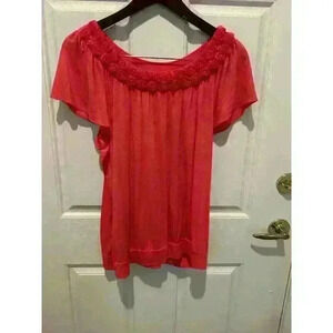 ELLE womens flowy blouse